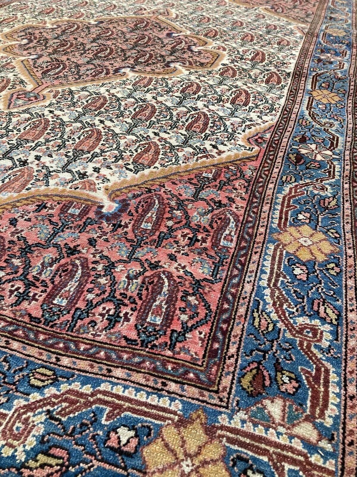 Antique Malayer Rug 1.97m X 1.32m photo vintage