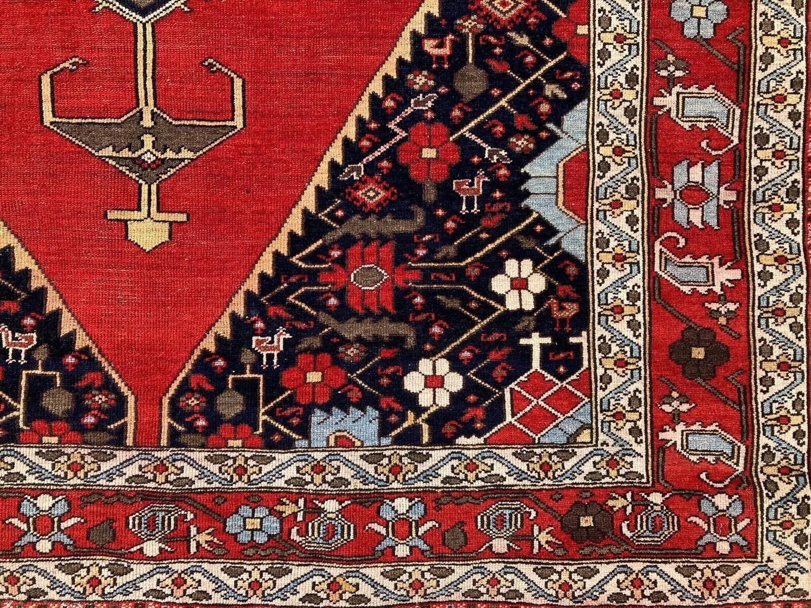 Antique Mazlagan Rug 1.87m X 1.41m photo vinterior