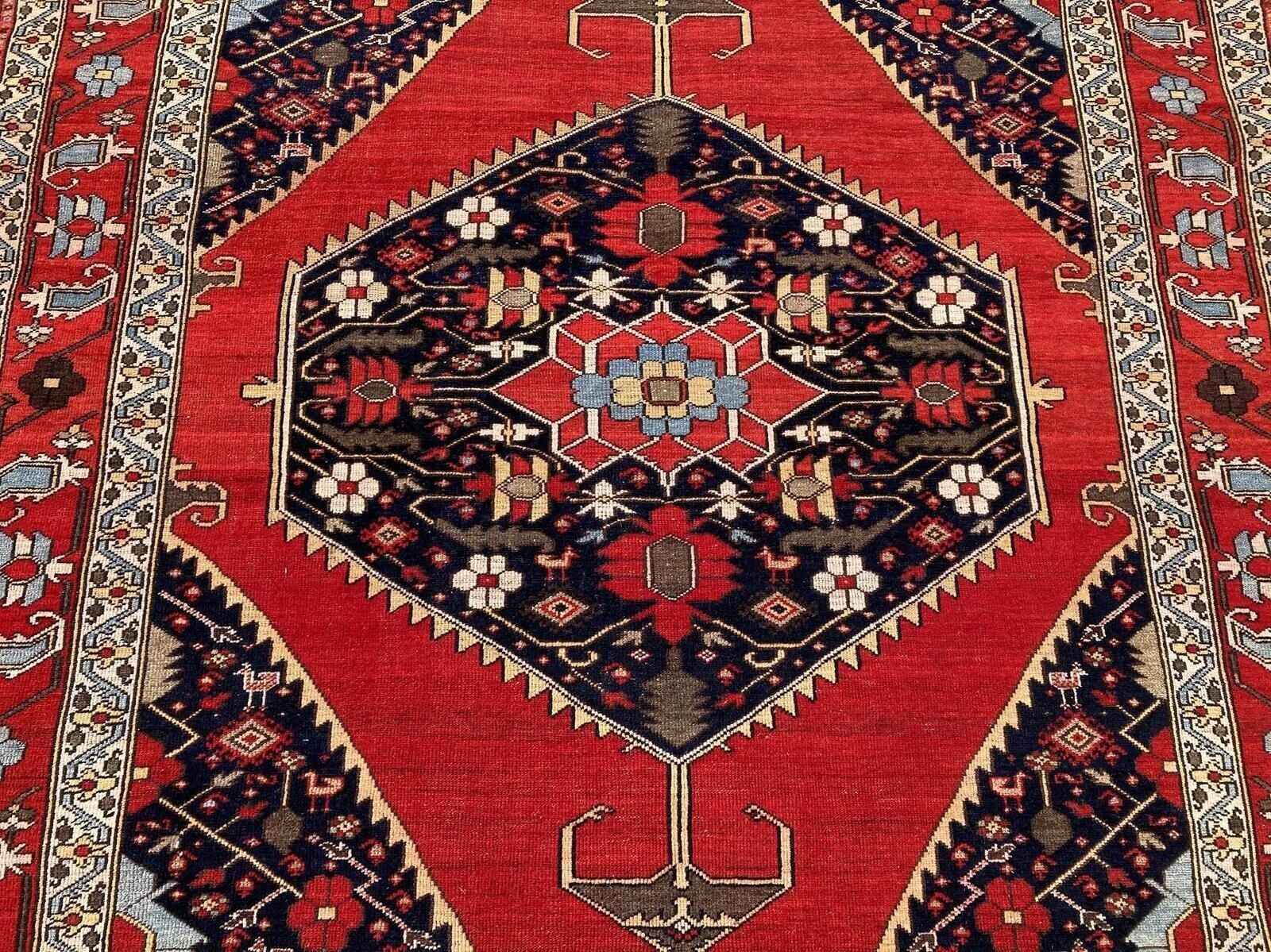 Antique Mazlagan Rug 1.87m X 1.41m photo buy