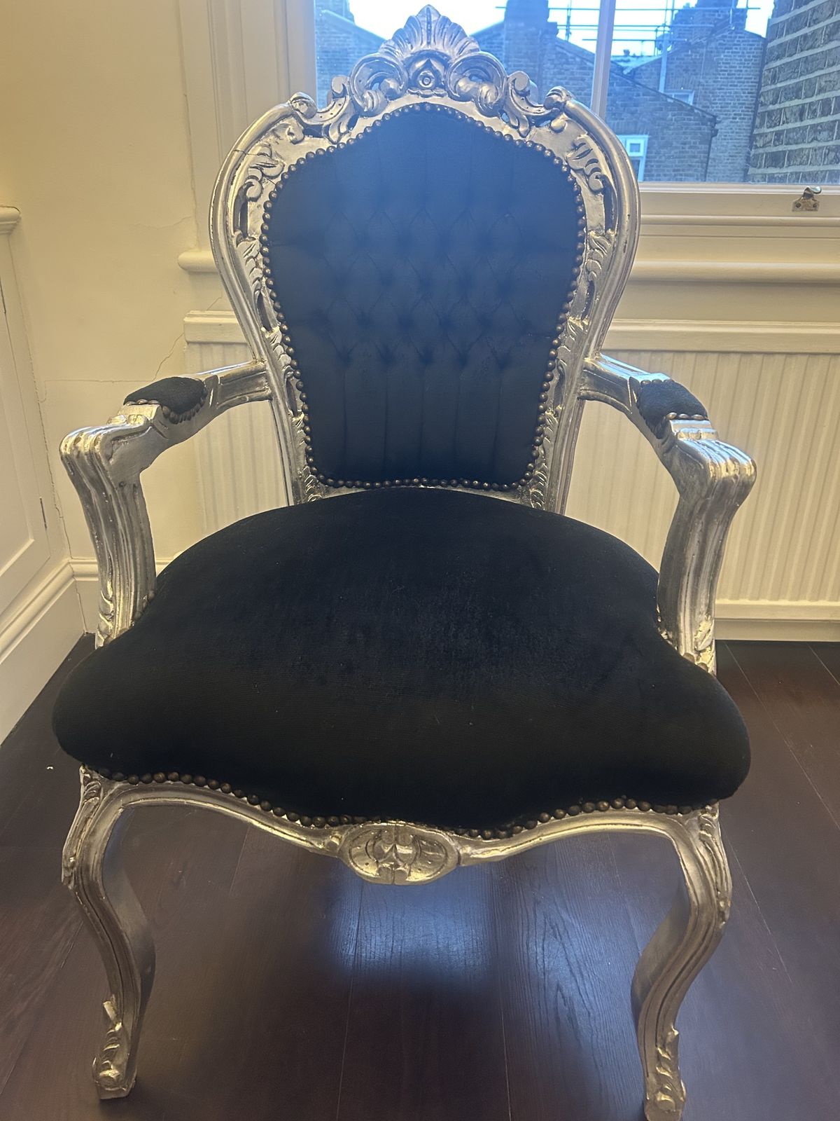 Vintage French Armchair photo for sale