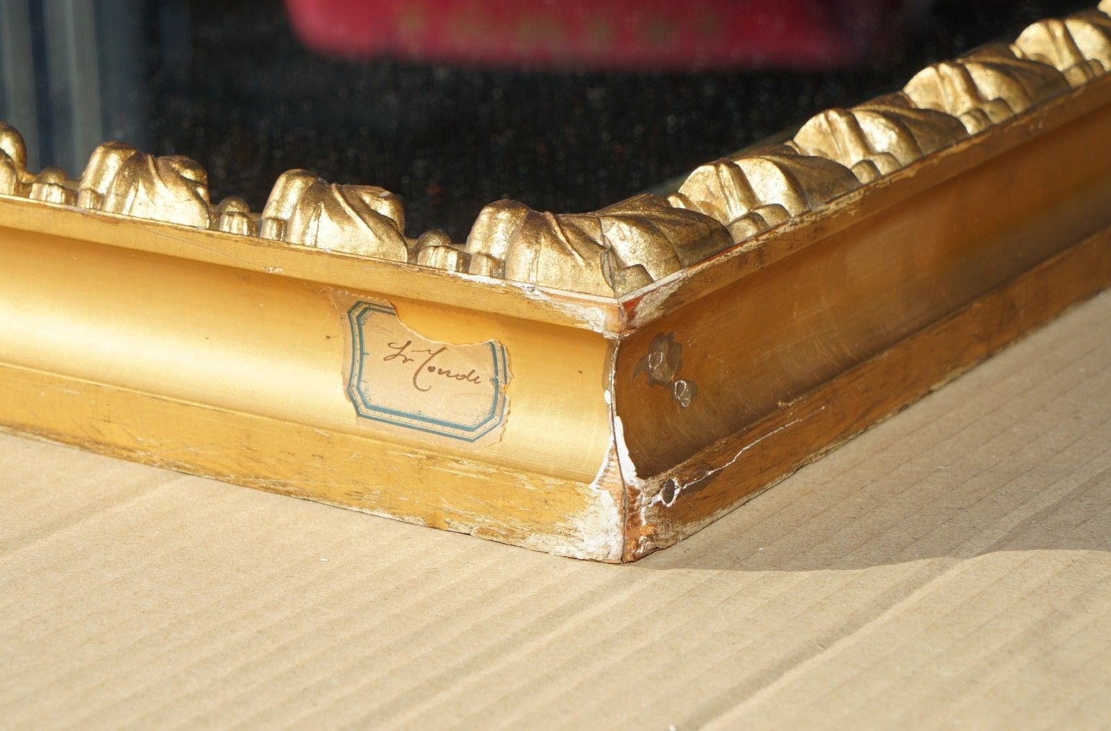 129x177cm Paul De Vos 17th Century Giltwood Picture Frames Converted To Mirrors photo buy