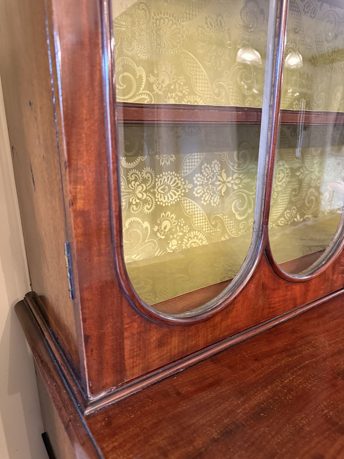 Antique Mahogany Secretaire Writingdesk Bookcase Old Times Furnishing Co, London photo Furniture