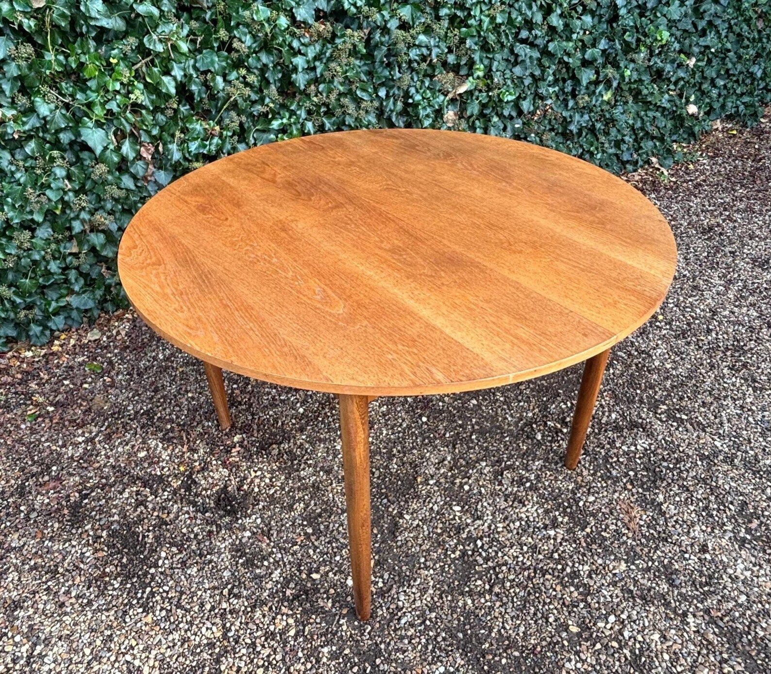 Mid Century G Plan Round Extending Teak Dining Table C.1960s photo furniture
