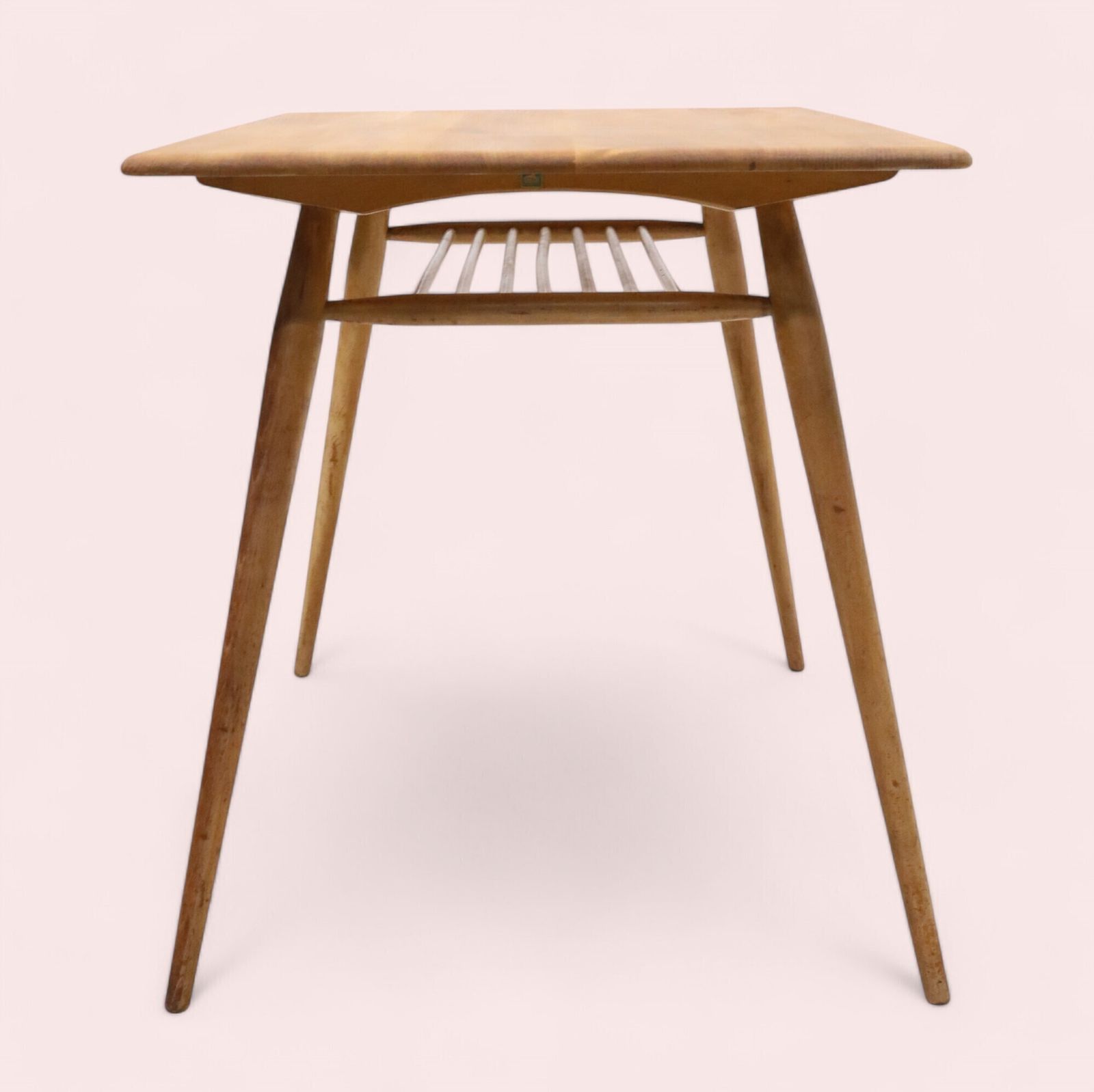 Ercol Furniture Breakfast/Dining Table Rails Light Finish #393 Free Uk Delivery photo Furniture