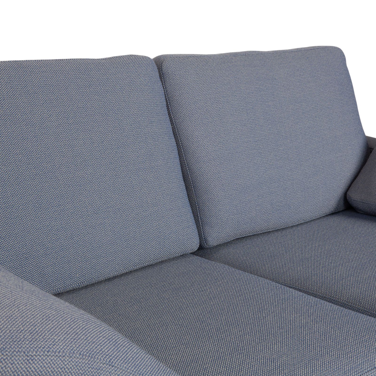 Canapé 2 places Cor Conseta en tissu gris-bleu, chrome photo vinterior