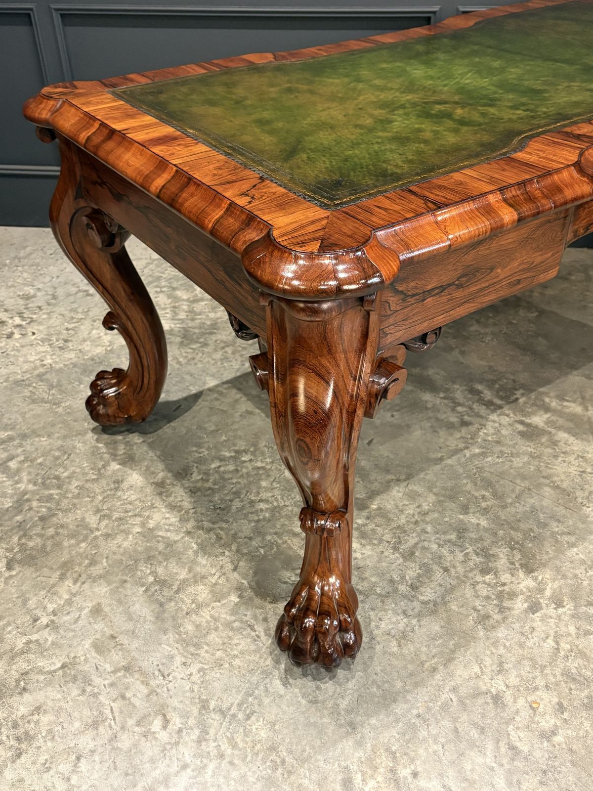 photo furniture Magnificent William IV Rosewood Partners Writing Table