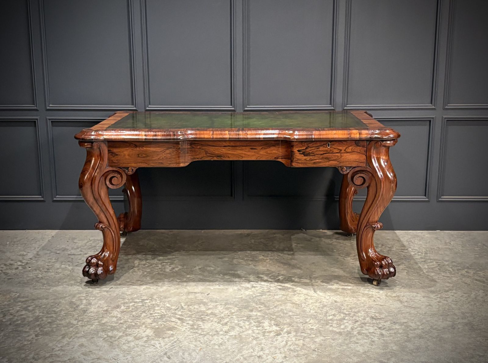 6250.0 Magnificent William IV Rosewood Partners Writing Table photo