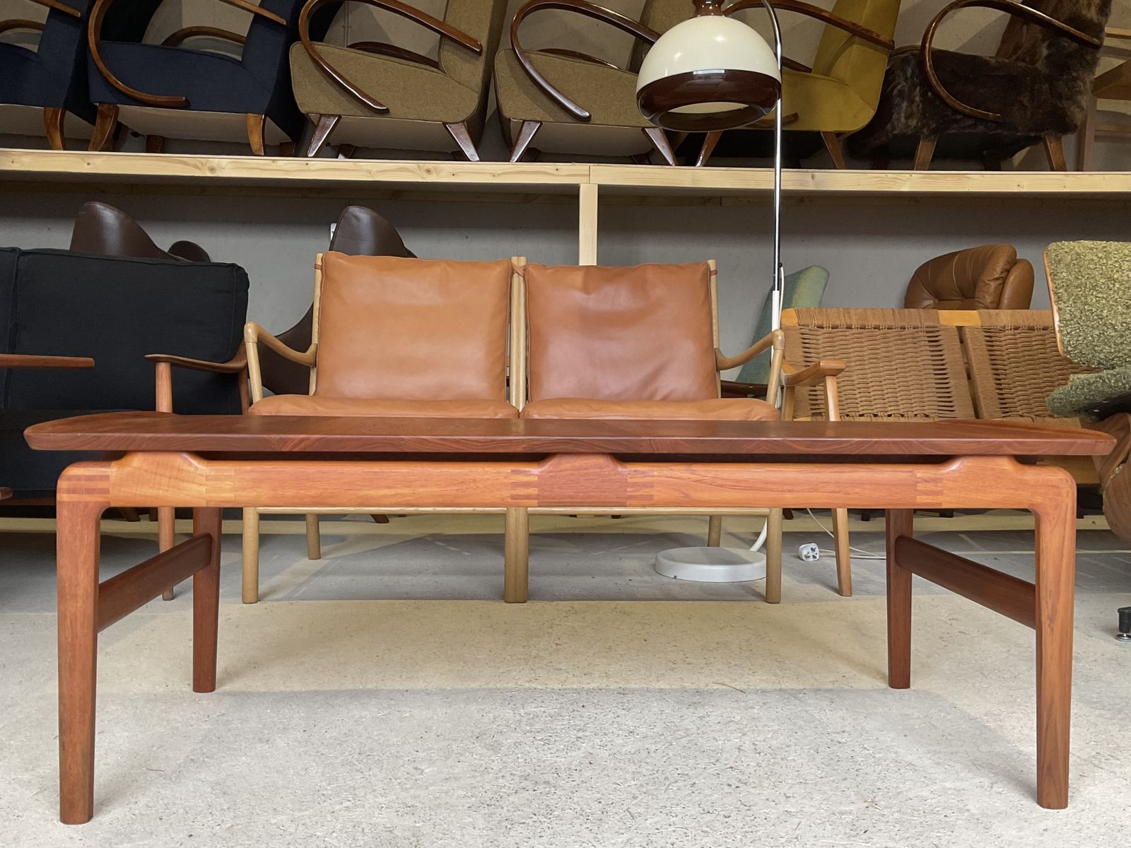 photo buy Teak 640 Coffee Table By Peter Hvidt & Orla Mølgaard Nielsen For France & Søn