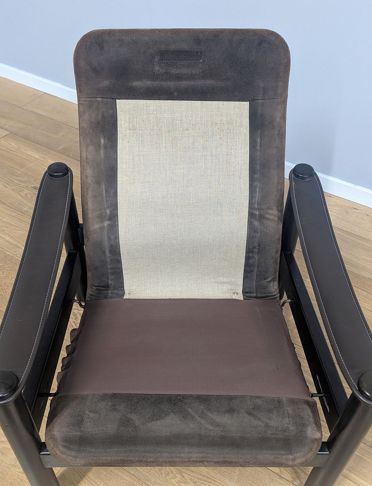 photo for sale Midcentury Danish 1970s Leather Lounge Chair By Gehl & Nissen For Jeki Mobler