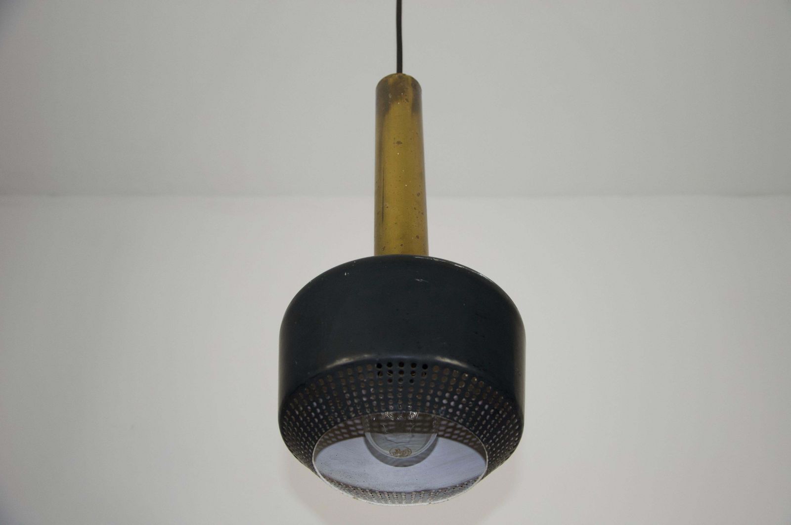 photo furniture Brass Pendant Lamp By Vilhelm Lauritzen For Louis Poulen, 1960s, Denmark