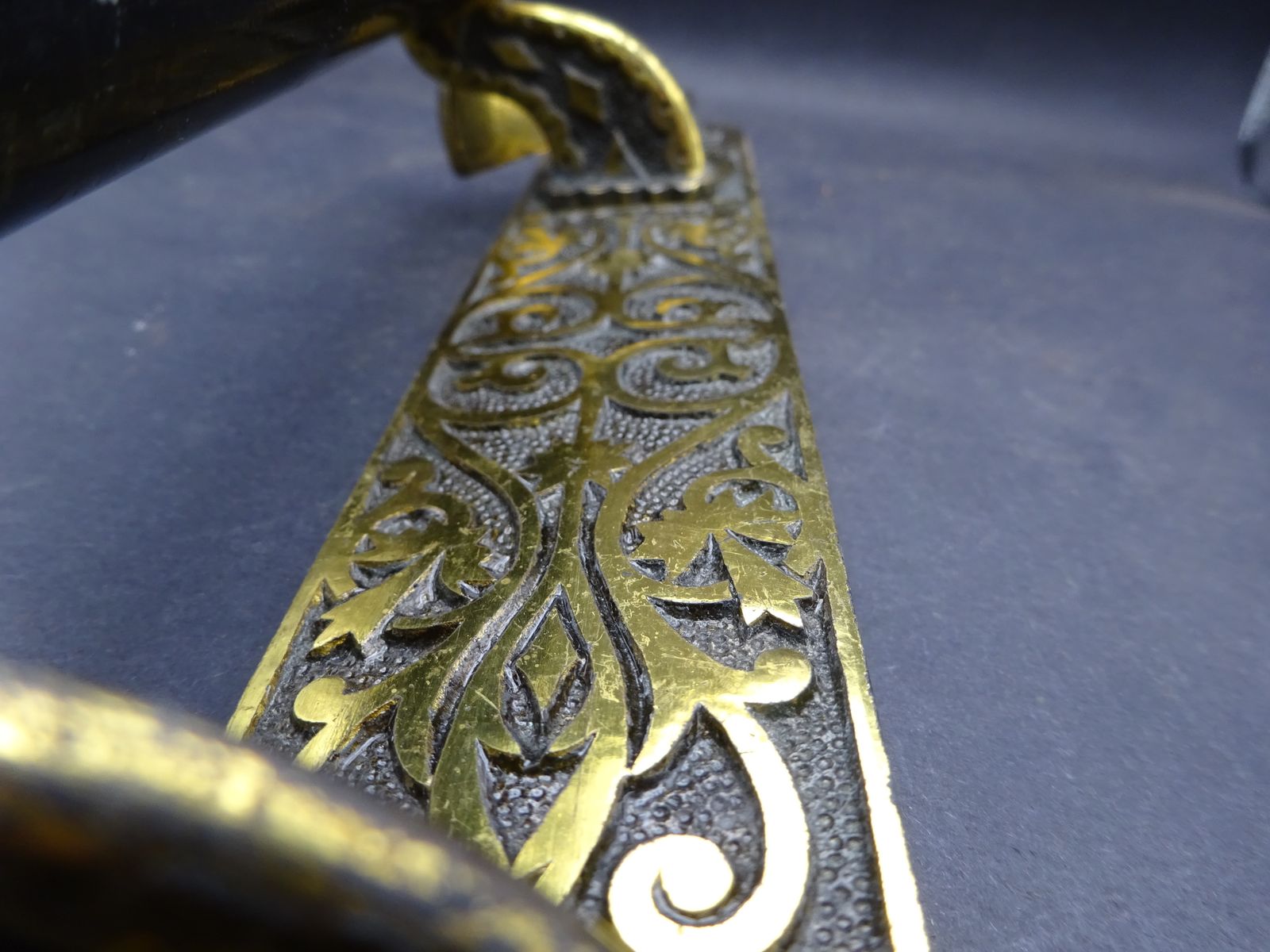 Rare Original Victorian Tube  Door Pull For Latch Late 1800s photo 220.0