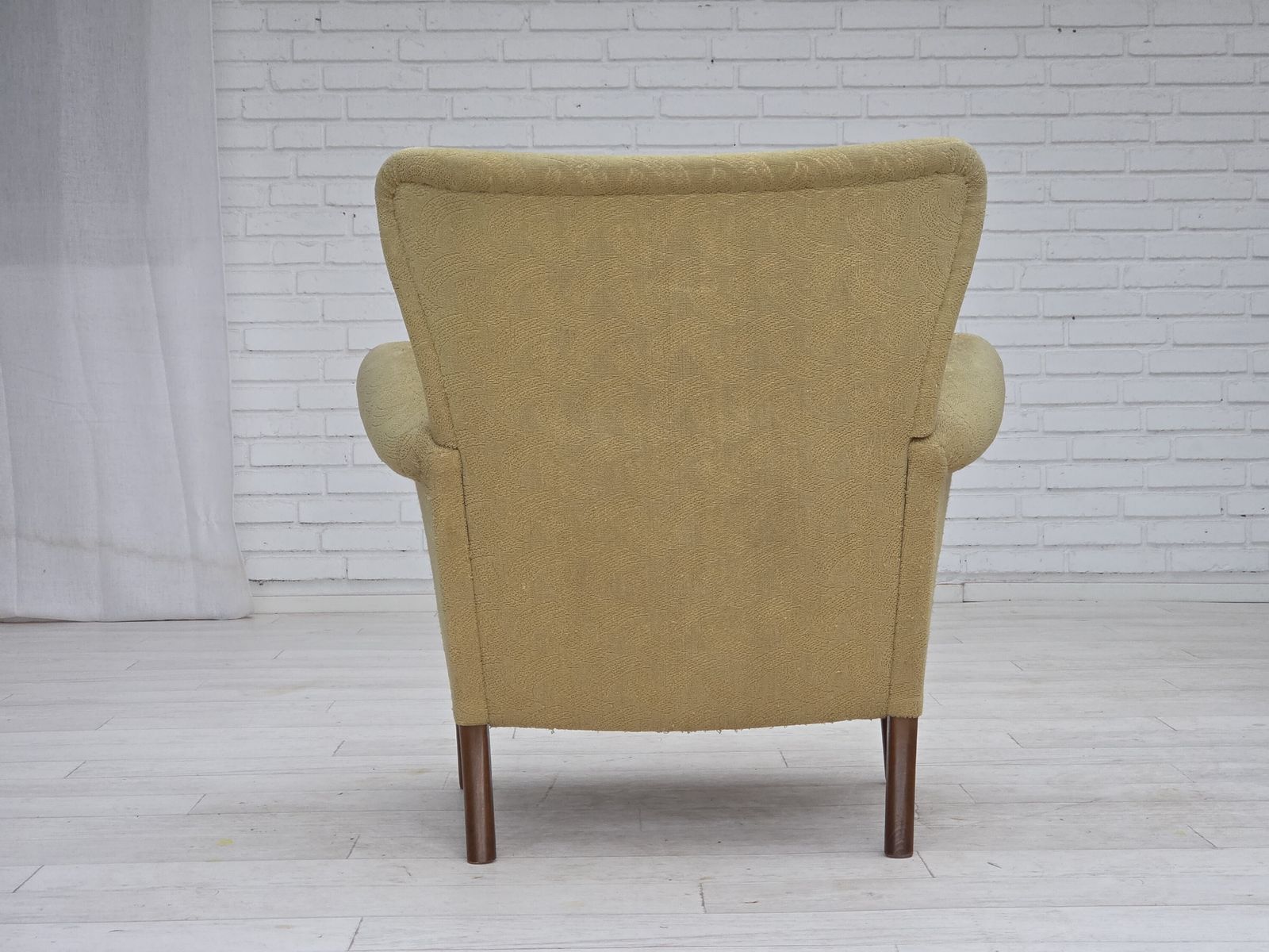 1960s, Danish Armchair By Fritz Hansen, Series 8000/8020, Original Condition. photo furniture