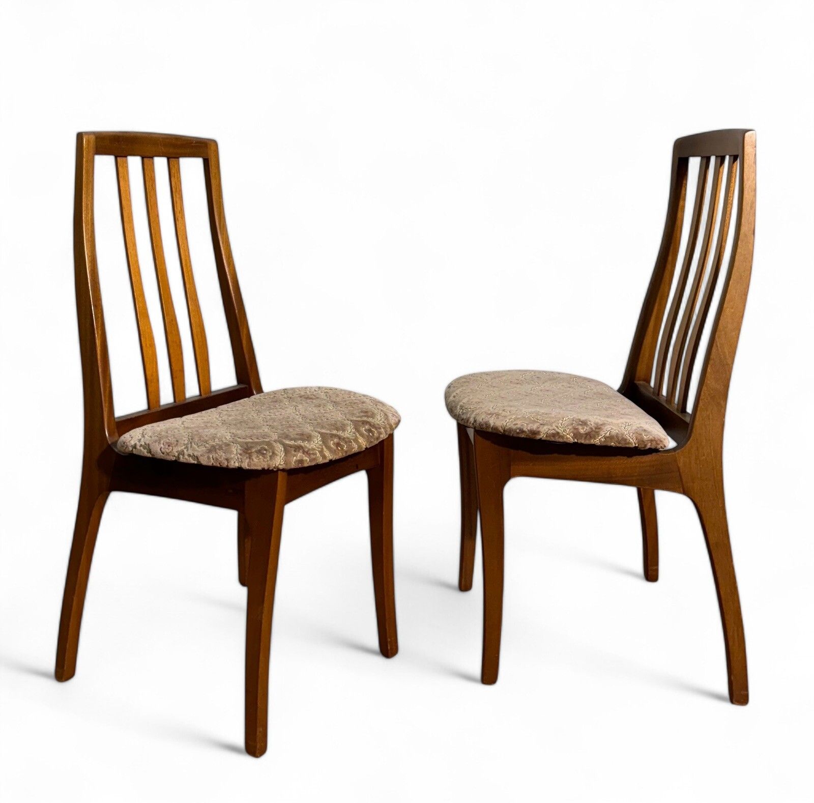 Sutcliffe Todmorden Dining Table And Chairs Teak Surf Board Surface Mid Century photo 395.0