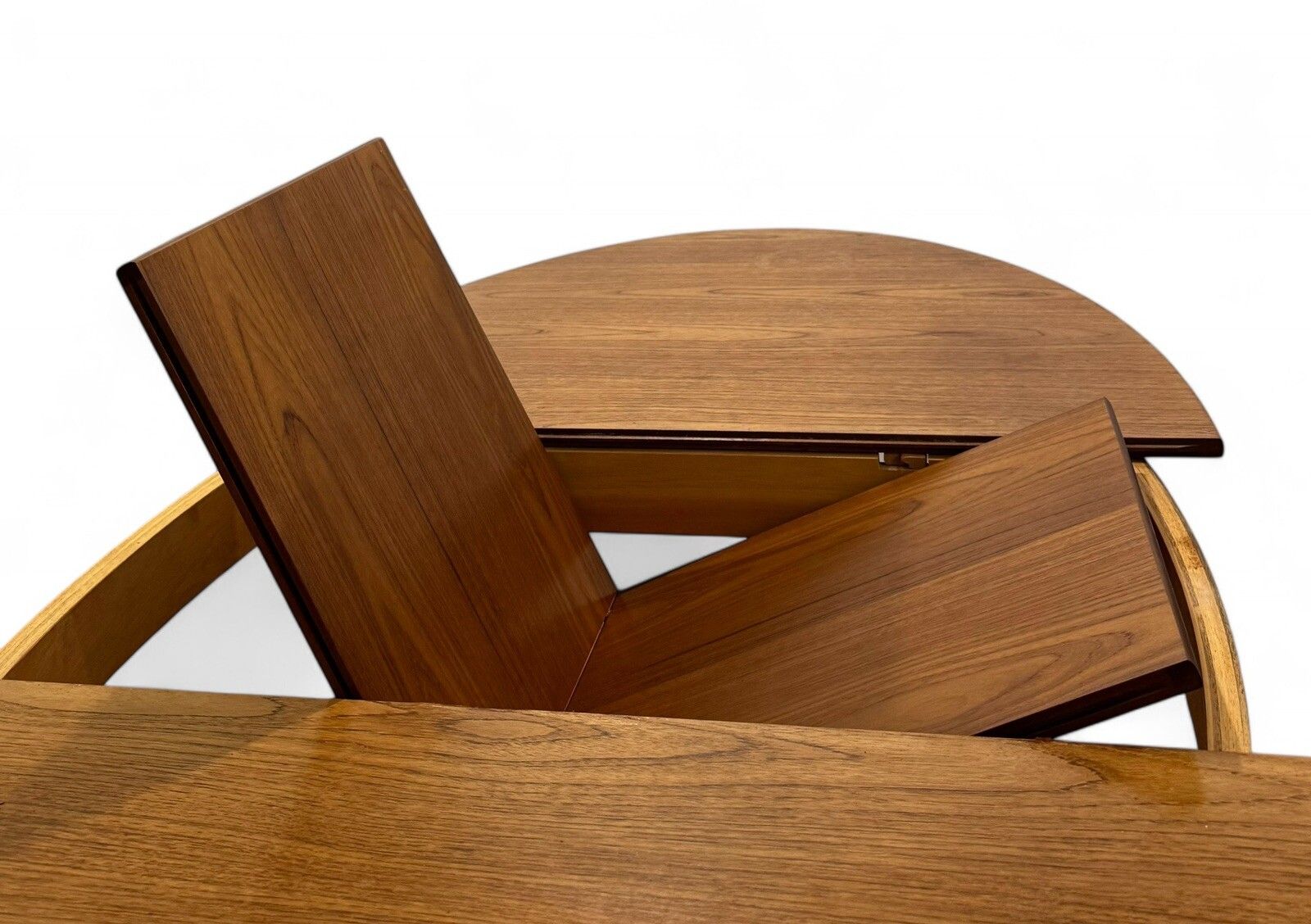 395.0 Sutcliffe Todmorden Dining Table And Chairs Teak Surf Board Surface Mid Century photo