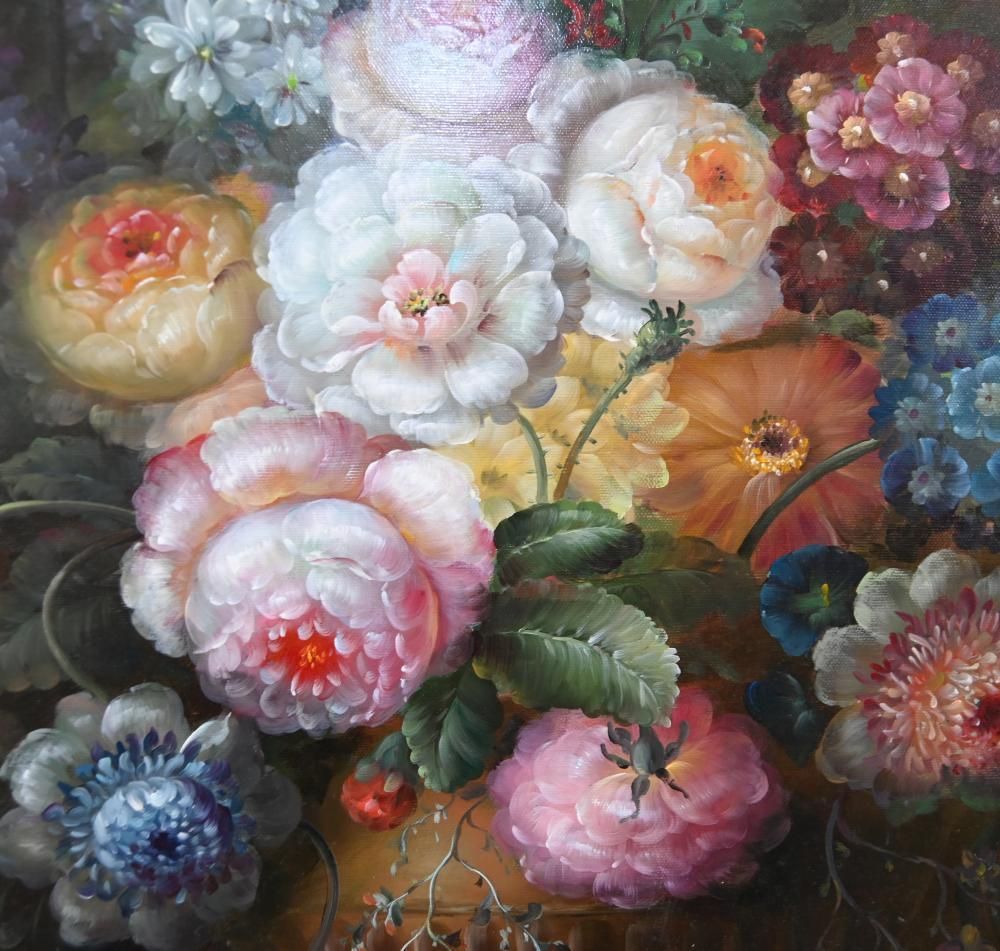 photo furniture Flemish Still Life Oil Painting Floral Still Life