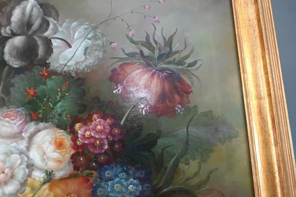 photo vinterior Flemish Still Life Oil Painting Floral Still Life