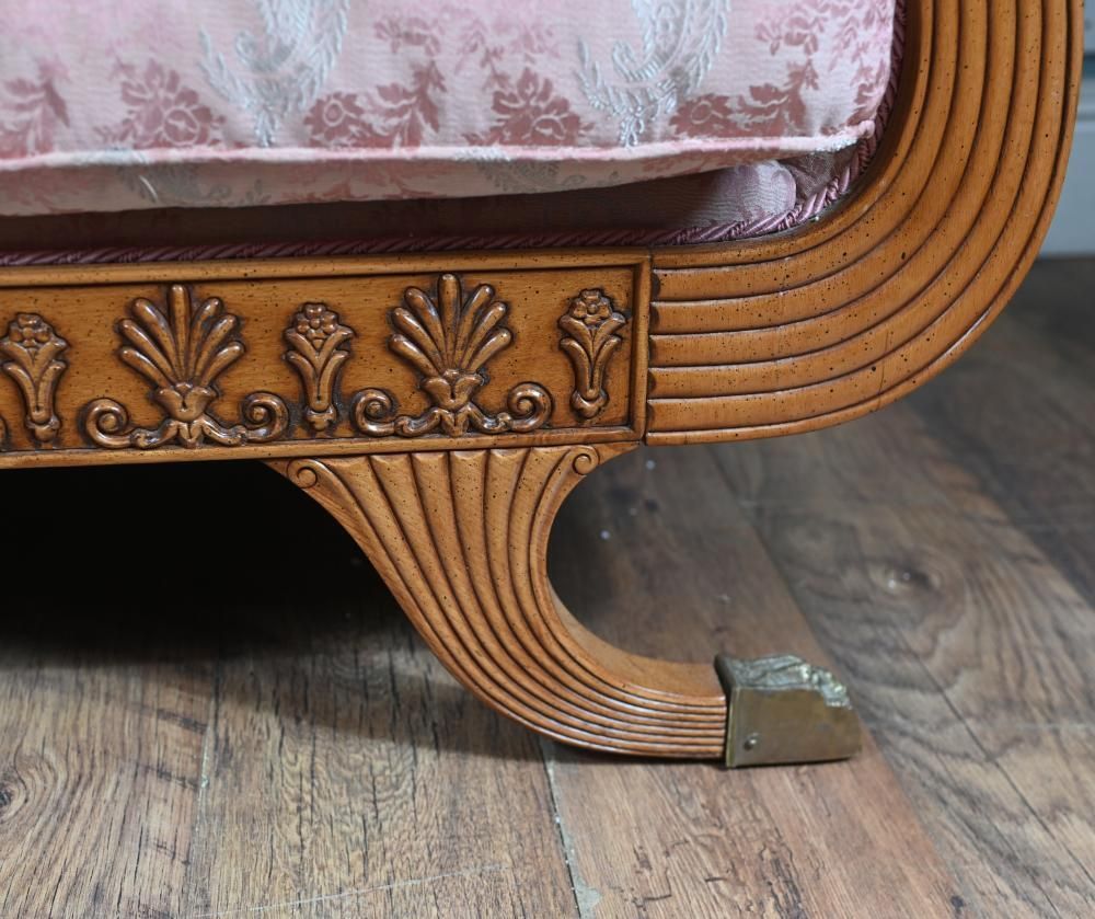 Regency Sofa Couch Thomas Hope Walnut Day Bed 1810 photo 2750.0