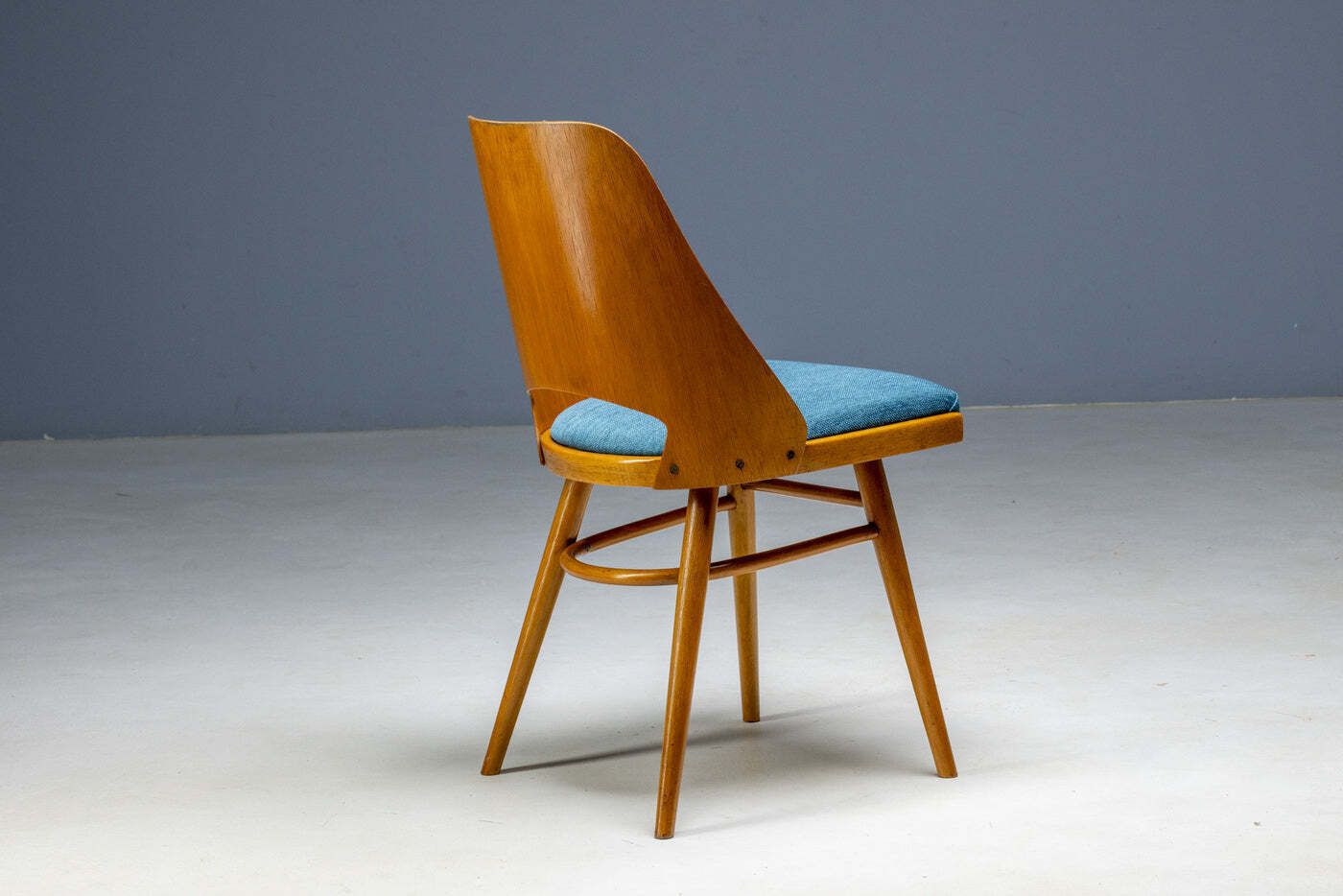 Set Of 4 Dining Chairs, Radomír Hofman, 1960s, Czechoslovakia photo for sale