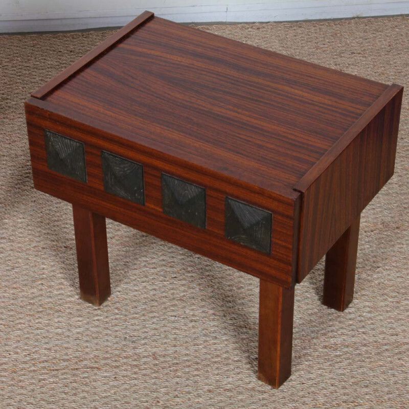 Pair Of Vintage 1960s Wooden Bedside Tables photo furniture