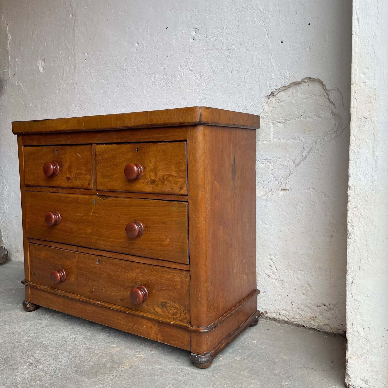 Antique Pine Chest Of Drawers  #1832 photo furniture