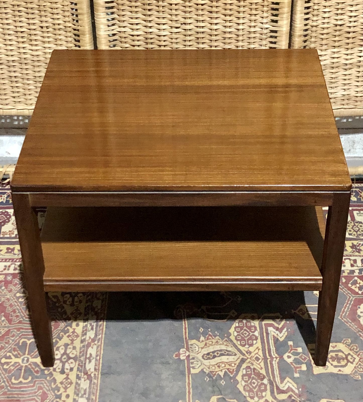 Handsome Teak Retro Coffee Table photo buy