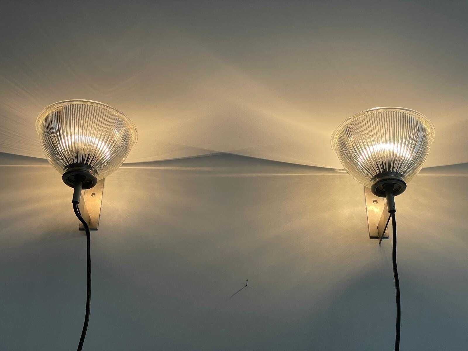 2397.0 Italian Design Thick Art Glass Pair Of Sconces, In Style Of Ignazio Gardella, 1960s, Italy photo