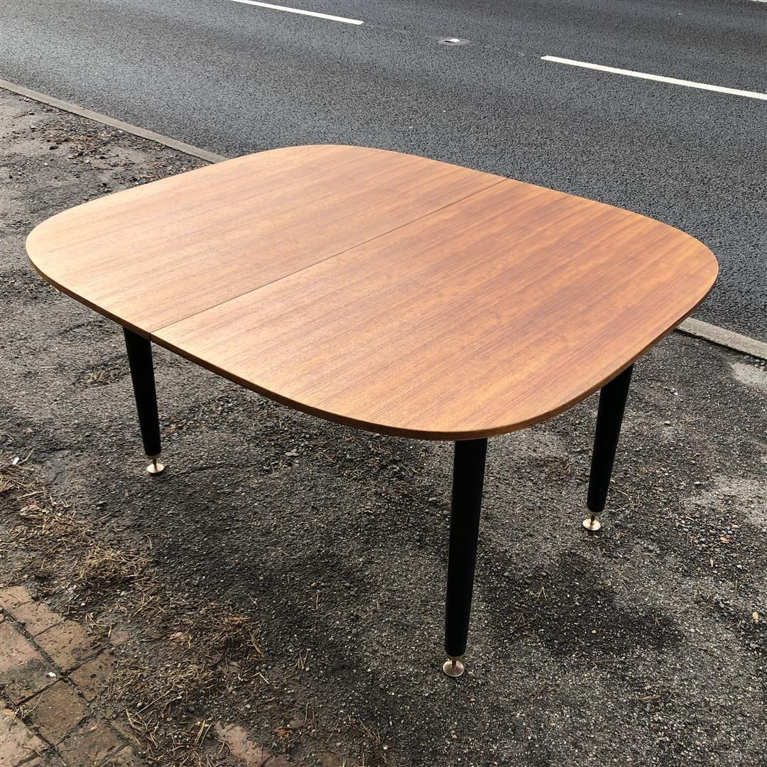 photo vintage Mid Century Teak G Plan Librenza Extending Dining Table 1960s
