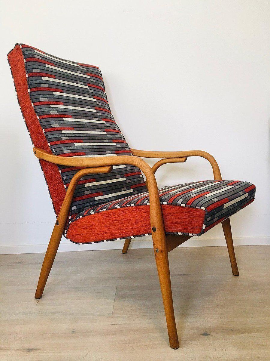 Armchair By Antonin Suman For Ton, 1960s