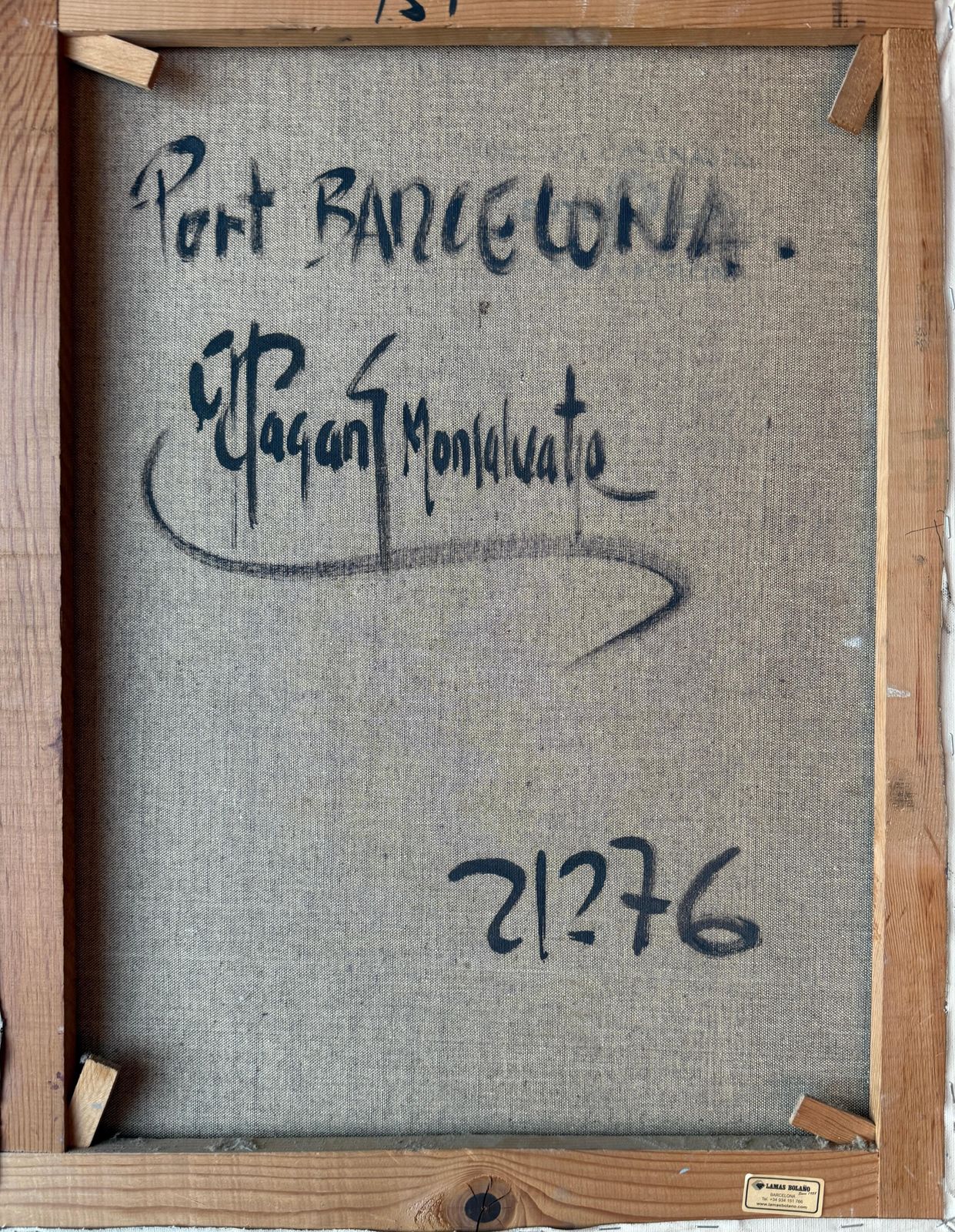 Jordi Pagans Montsalvatje, 1970s photo vintage