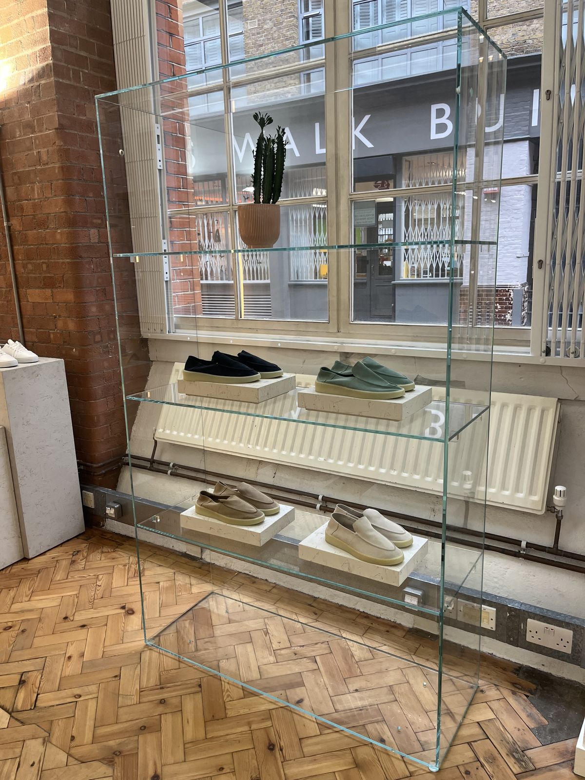 Large Glass Shelving Display Units 201 X 120 X 42.5 (Only 4 X Units Now Available) photo for sale