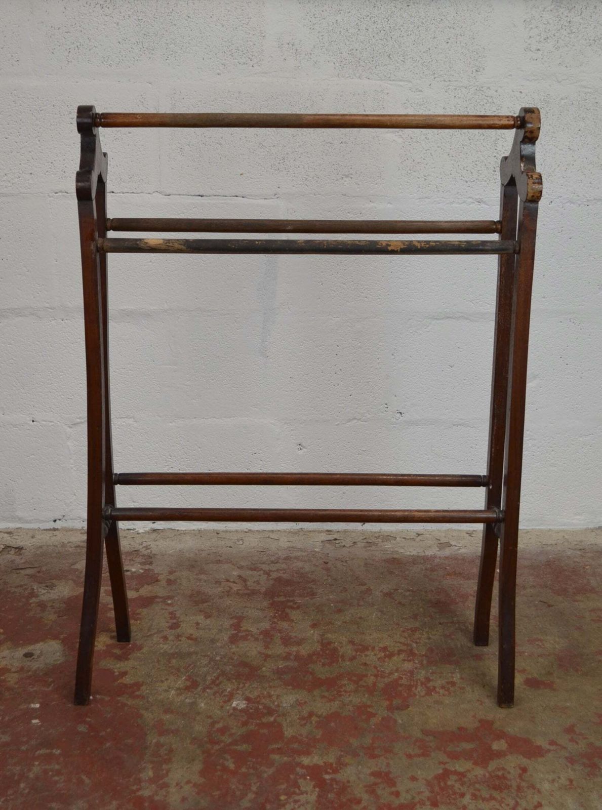 Victorian Towel / Clothes Rail   Five Supports photo for sale