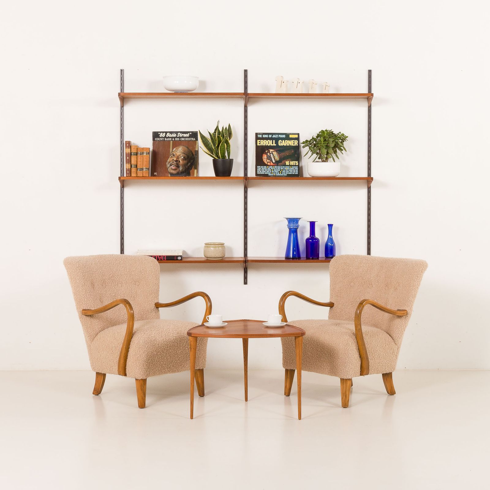 Alfred Christensen Pair Of Two Armchairs, Denmark 1950s