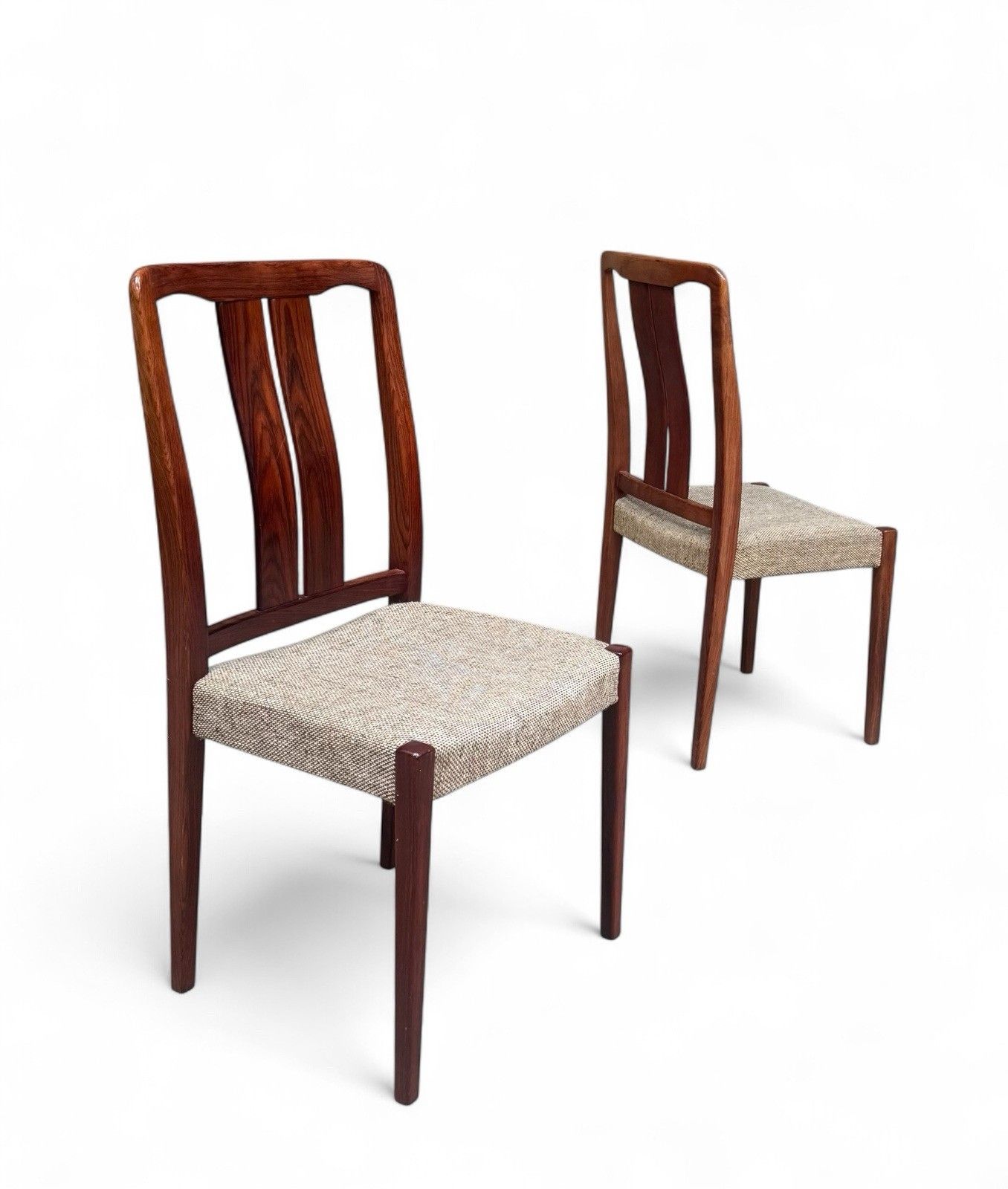 Set Of Four Rosewood Dining Chairs Swedish C1960s Mid Century Retro photo buy