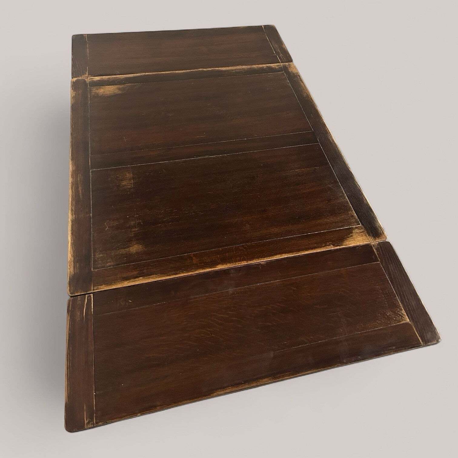 Antique Victorian Oak Drawer Leaf Table photo Furniture