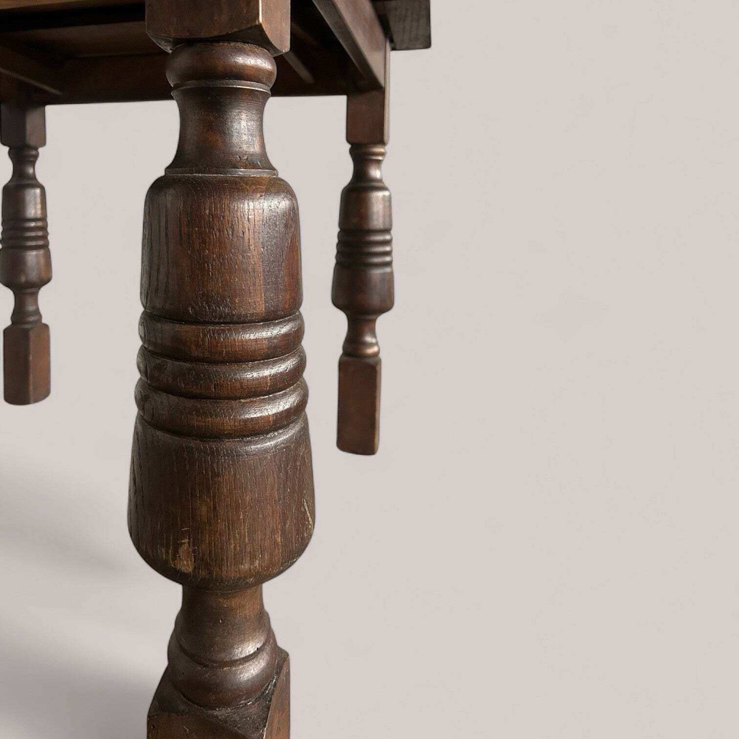 Antique Victorian Oak Drawer Leaf Table photo 425.0