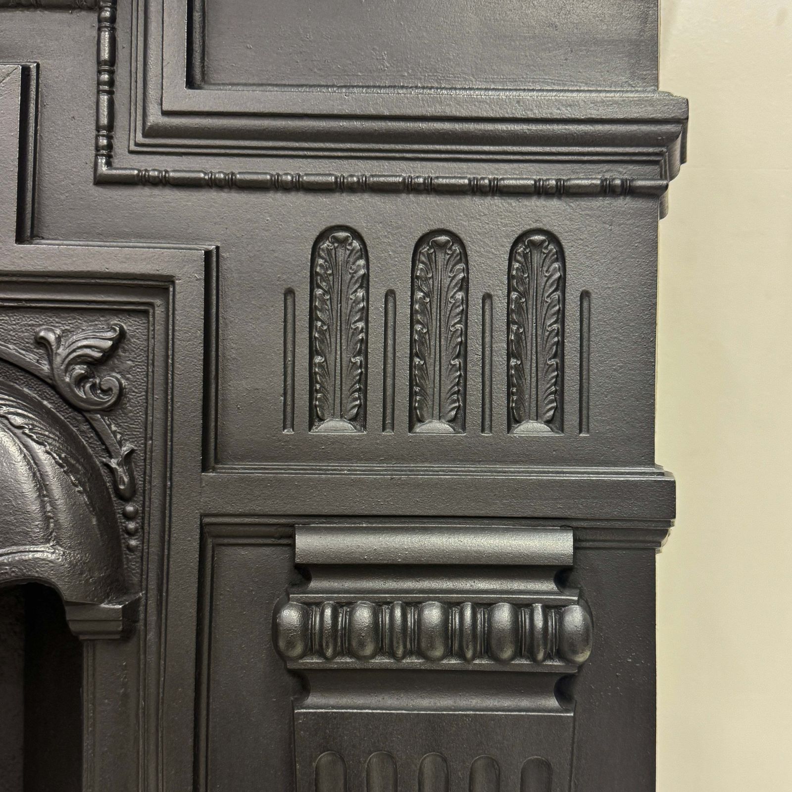 Antique Cast Iron Combination Fireplace photo 900.0