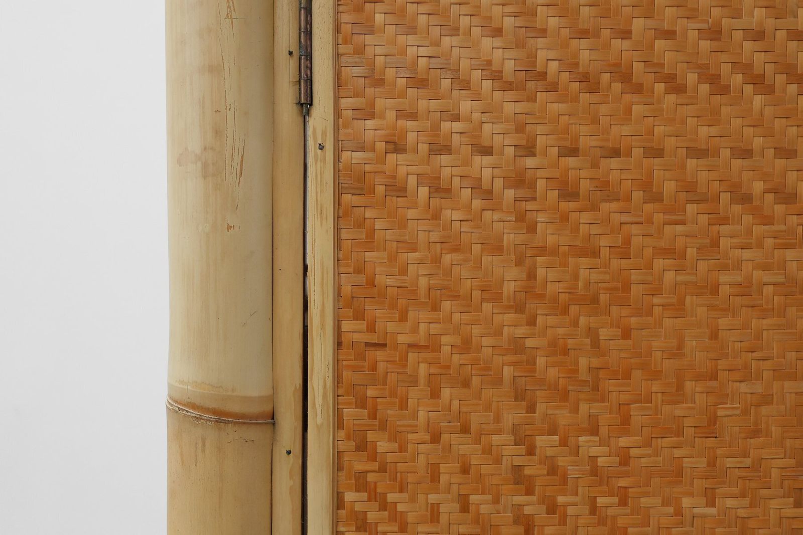 Mid Century Bamboo And Rattan Wardrobe, Italy, 1960s photo 2892.0