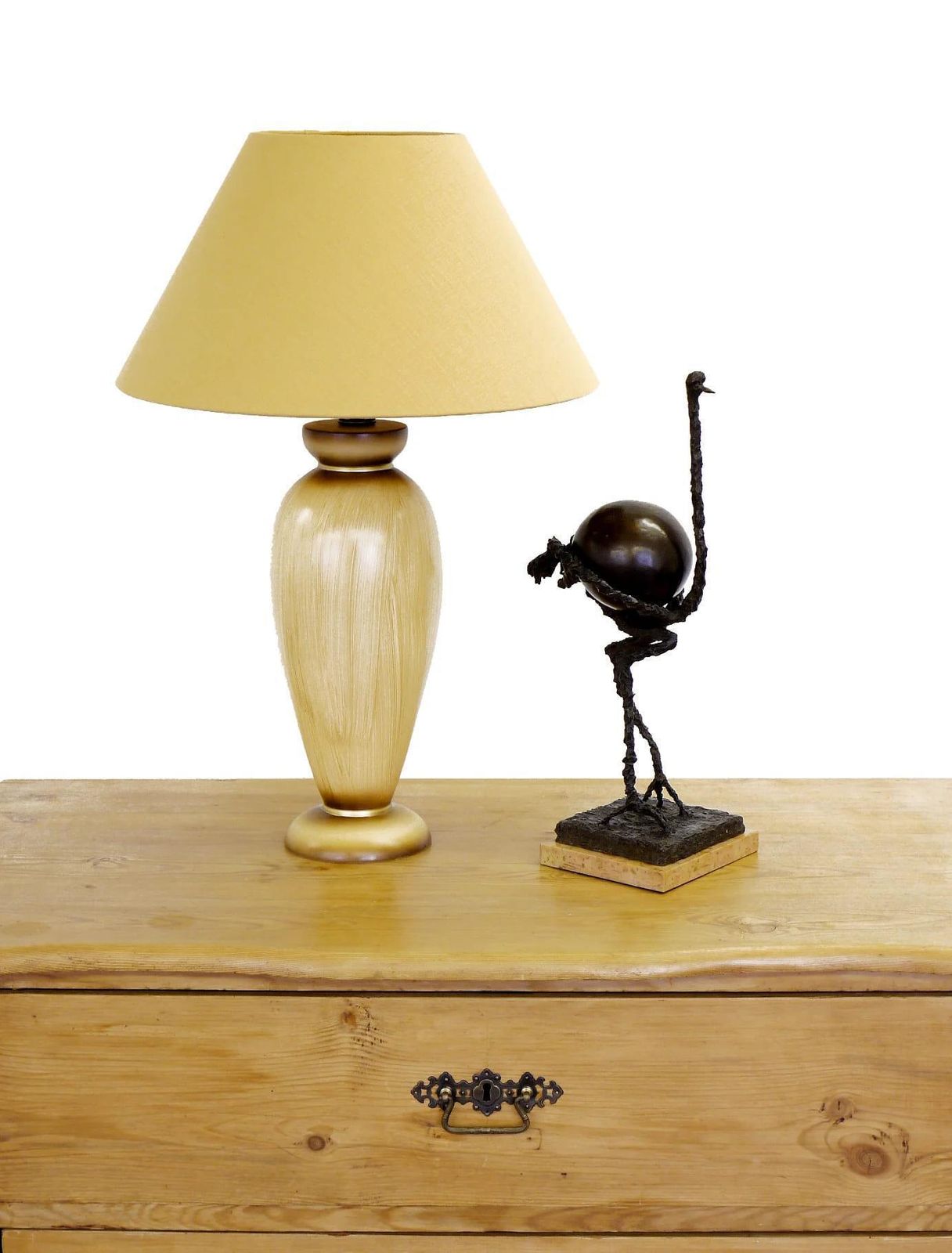 Bronze Sculpture – The Ostrich – Salvador Dalí photo for sale