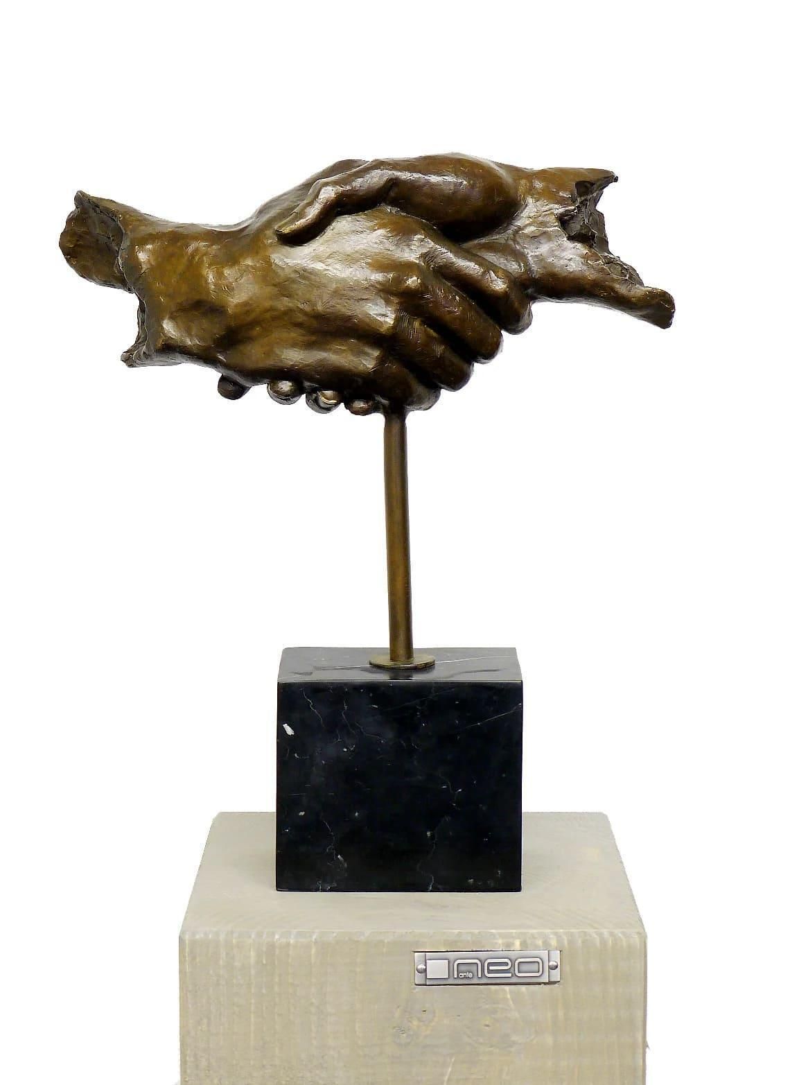 Bronze Sculpture – Friendship – Inspire By Salvador Dalí photo furniture