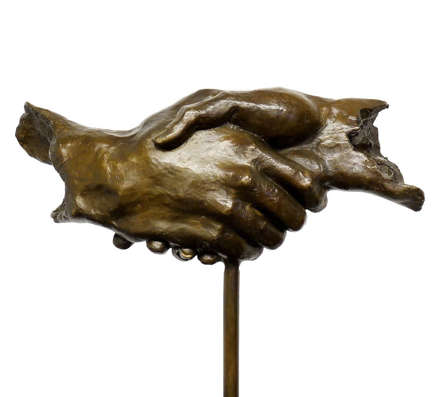 Bronze Sculpture – Friendship – Inspire By Salvador Dalí photo 2283.0