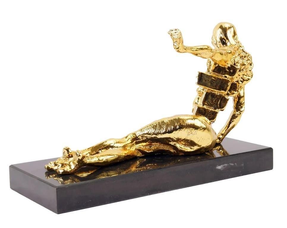 Bronze Sculpture – The Anthropomorphic Cabinet – Salvador Dalí photo vintage