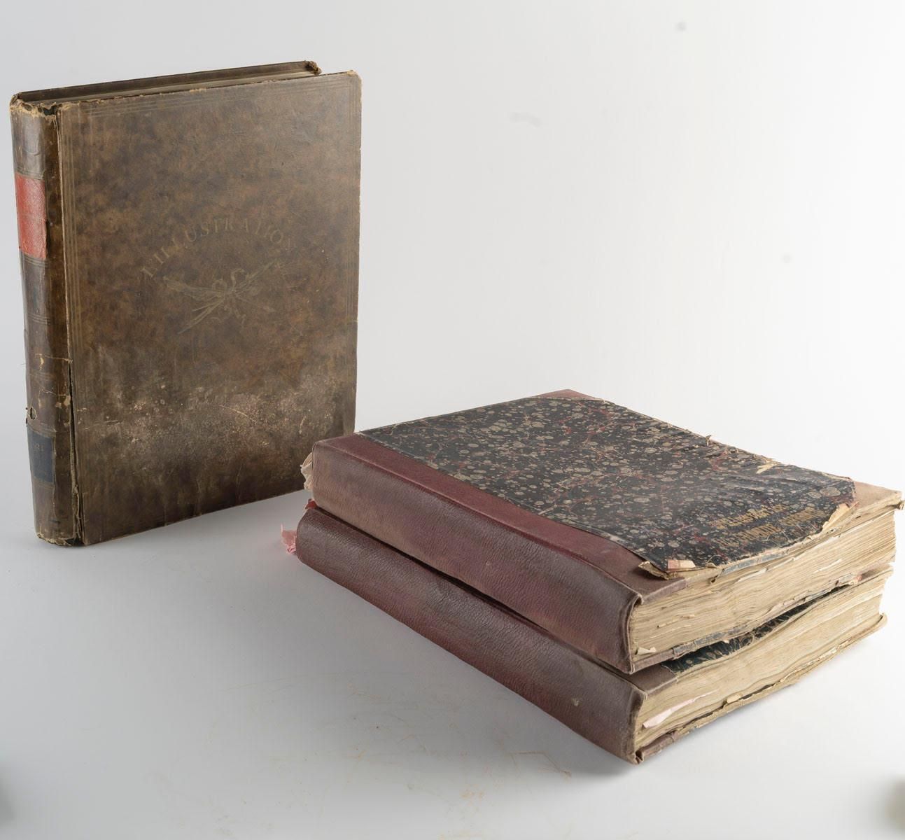 The 1917, 1918 And 1921 Editions Of The Newspaper L'illustration. photo for sale
