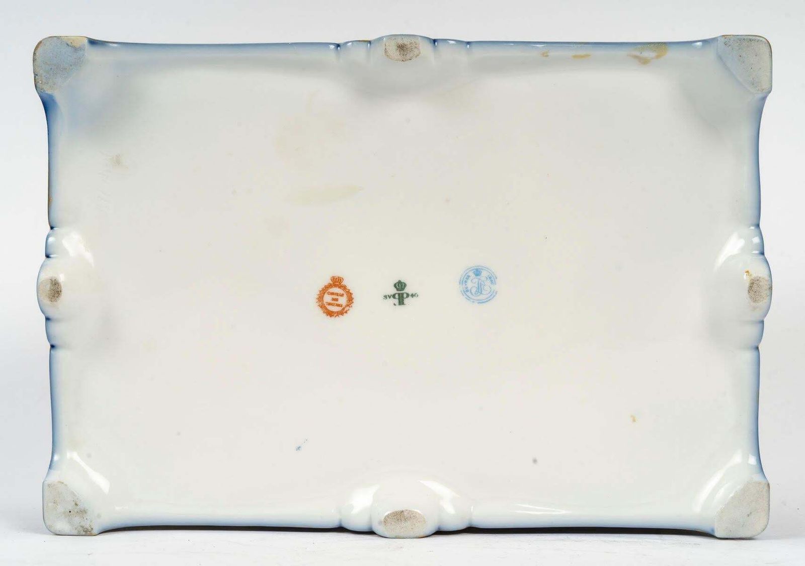 Sèvres Porcelain Box, 19th Century, Napoleon III Period. photo buy