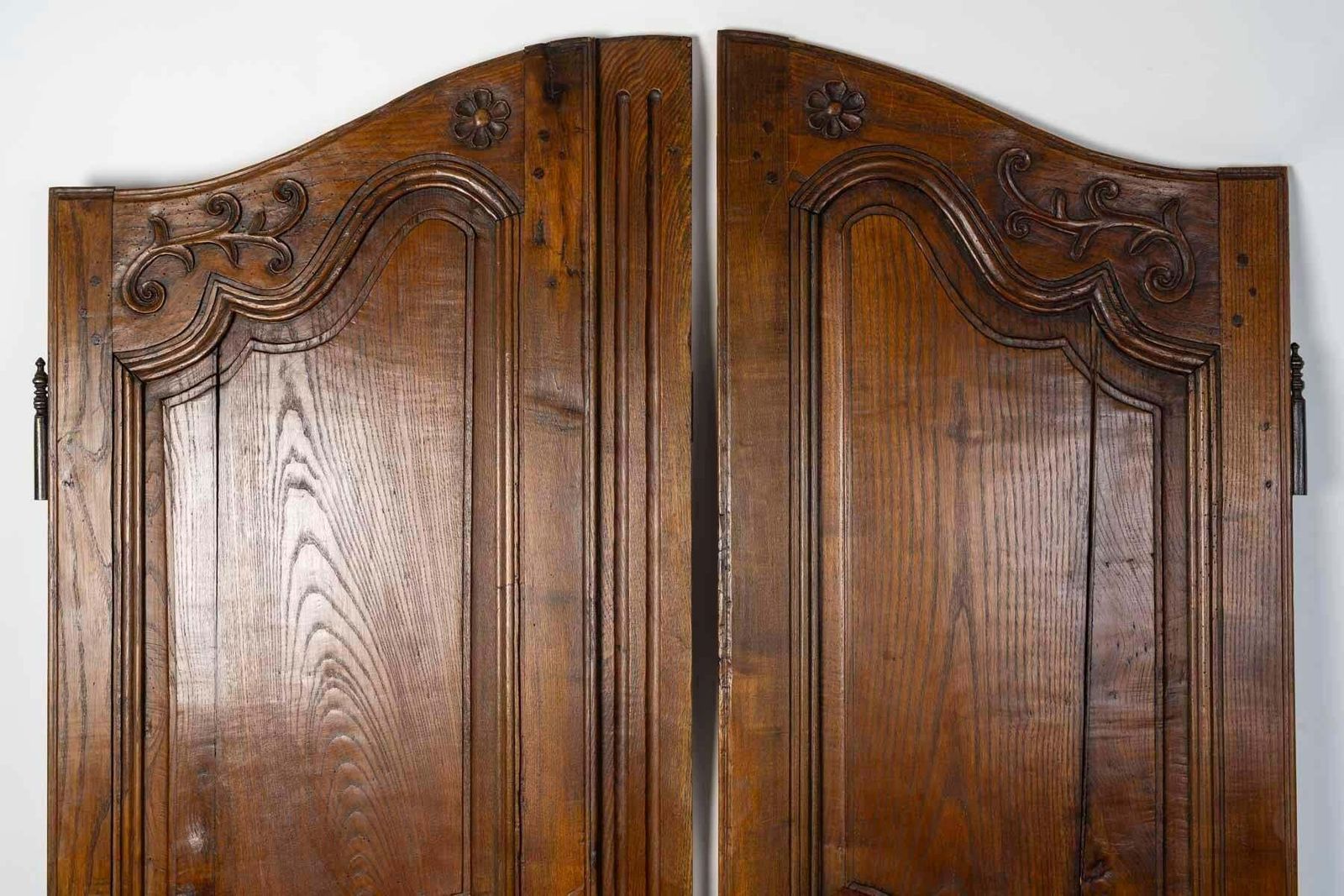 Pair Of Solid Wood Cupboard Doors, 19th Century, Napoleon III Period. photo 1496.0