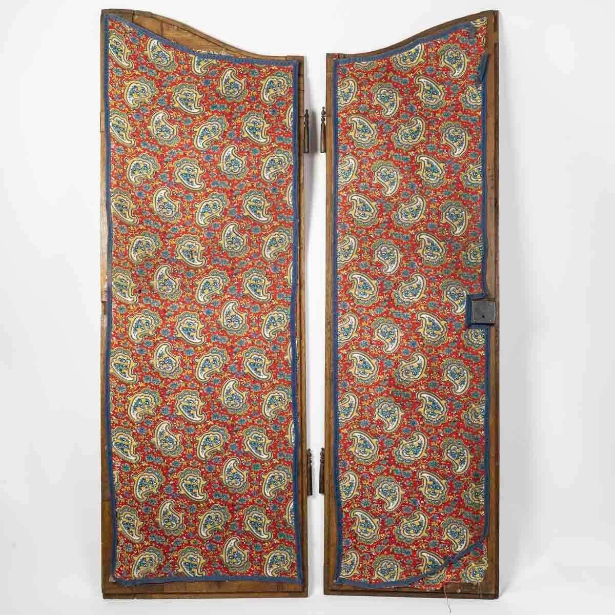 Pair Of Solid Wood Cupboard Doors, 19th Century, Napoleon III Period. photo buy