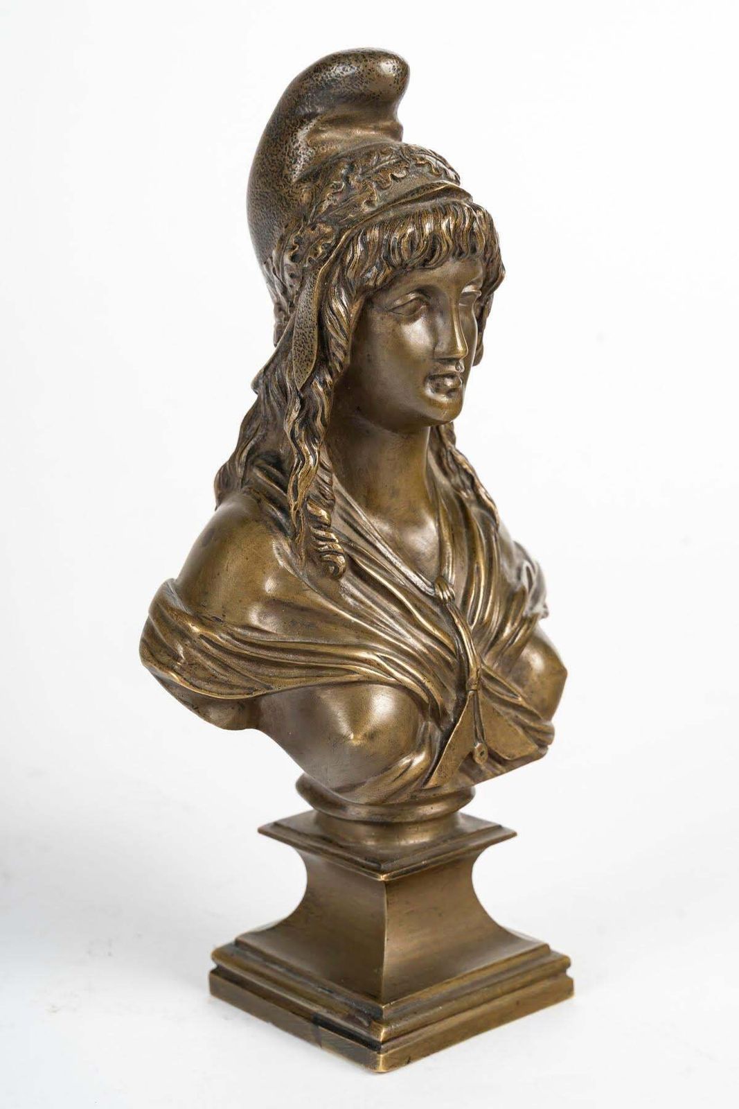 Patinated Bronze Sculpture Of Marianne, Early 20th Century. photo for sale