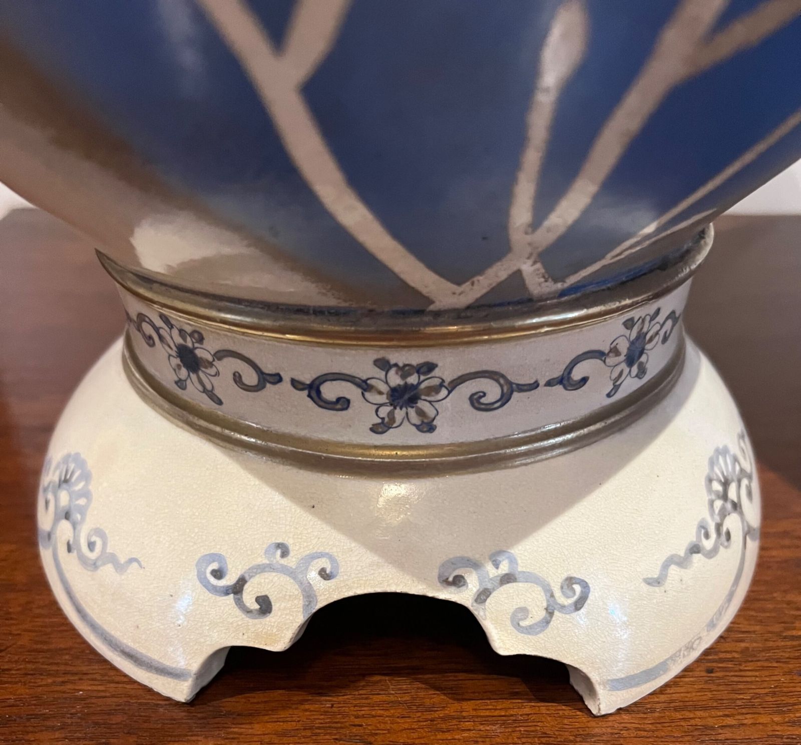 photo for sale Large Pair Of Japanese Satsuma Vases