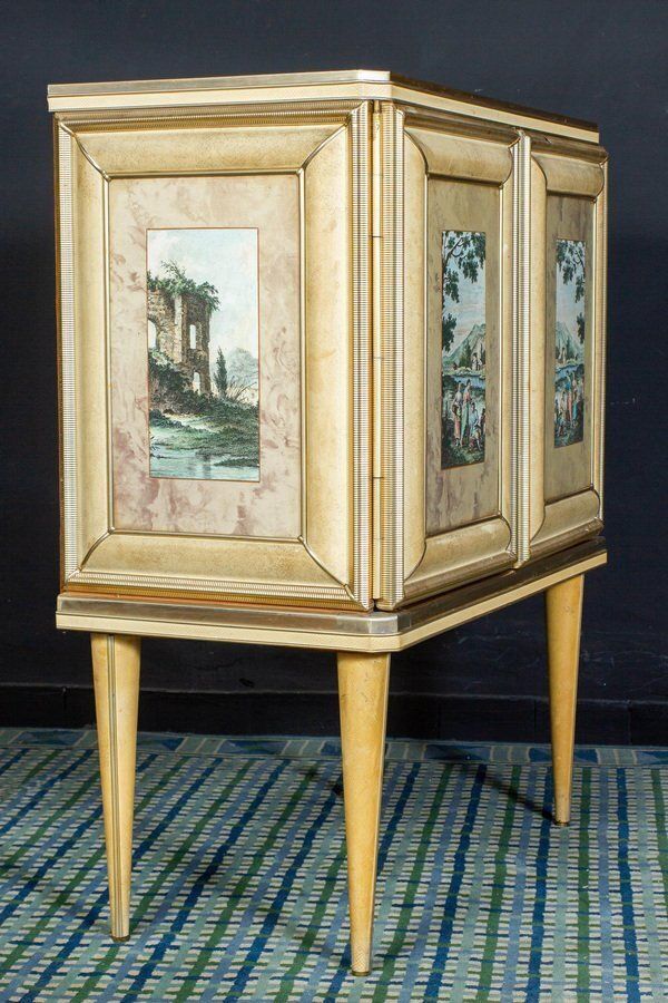 Bar Cabinet By Umberto Mascagni, 1950s photo furniture