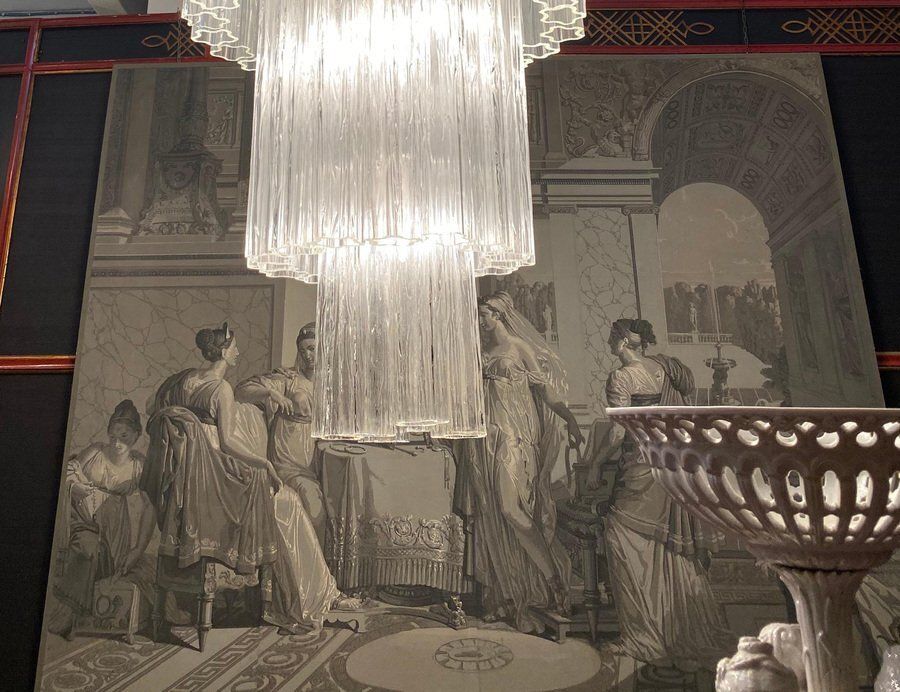 Italian Murano Glass Tronchi Chandeliers, Set Of 2 photo 10842.0