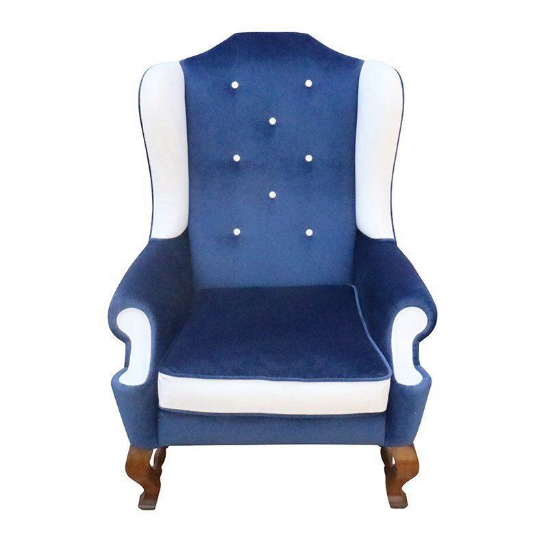 Set Of Velvet Armchairs, 1980s photo for sale